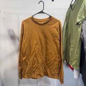 George Long Sleeve Shirt Brown Size M